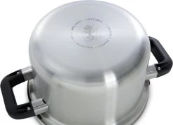 BK Flow Cool Pannenset - 4-delig – RVS Deksels - Veilig Afgietsysteem - Geschikt Voor Alle Warmtebronnen -Keukengerei Winkel 1200x869 1