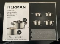 Herman Den Blijker 4-delige RVS Pannenset 9 Herman Den Blijker 4-delige RVS Pannenset -Keukengerei Winkel 1200x900 10