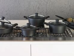 Sola Koekenpan Fair Cooking - Ø 28 Cm - Zwart/wit - Aluminium - Antiaanbaklaag -Keukengerei Winkel 1200x905