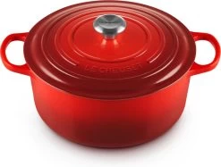 Le Creuset Braadpan Signature Kersenrood - ø 28 Cm / 6.7 Liter -Keukengerei Winkel 1200x908 1