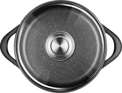 Smile 10-Delige Pannenset - Anti Aanbaklaag - Vaatwasser Bestendig - Zwart - MGK-17 -Keukengerei Winkel 1200x919 6