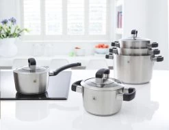 BK Conical Cool Glas Pannenset - 5-delig - Glazen Deksels - Geschikt Voor Alle Warmtebronnen -Keukengerei Winkel 1200x928 1