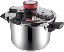 Royal Swiss Snelkookpan / Couscous Pan - 2 In 1 - 10 Liter - Ø 26 Cm - RVS - Inductie - Automatische Sluiting