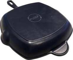 Koock Amsterdam® Grillpan - Geëmailleerd Gietijzer - Geschikt Voor Alle Warmtebronnen - Mat Blauw -Keukengerei Winkel 1200x975 5