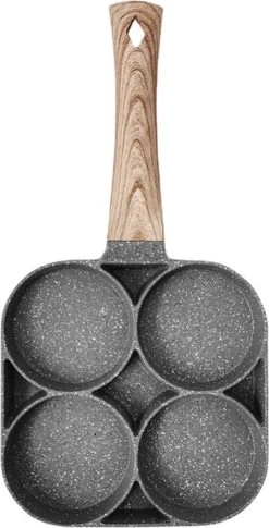 Alora 4-Delige Pannenkoekenpan - Pannenkoeken Maker - Cakemaker - Omeletpan - Omeletmaker - Eierpan - Koekjes Maker - 4-in-1 Pannenset -Keukengerei Winkel 611x1200