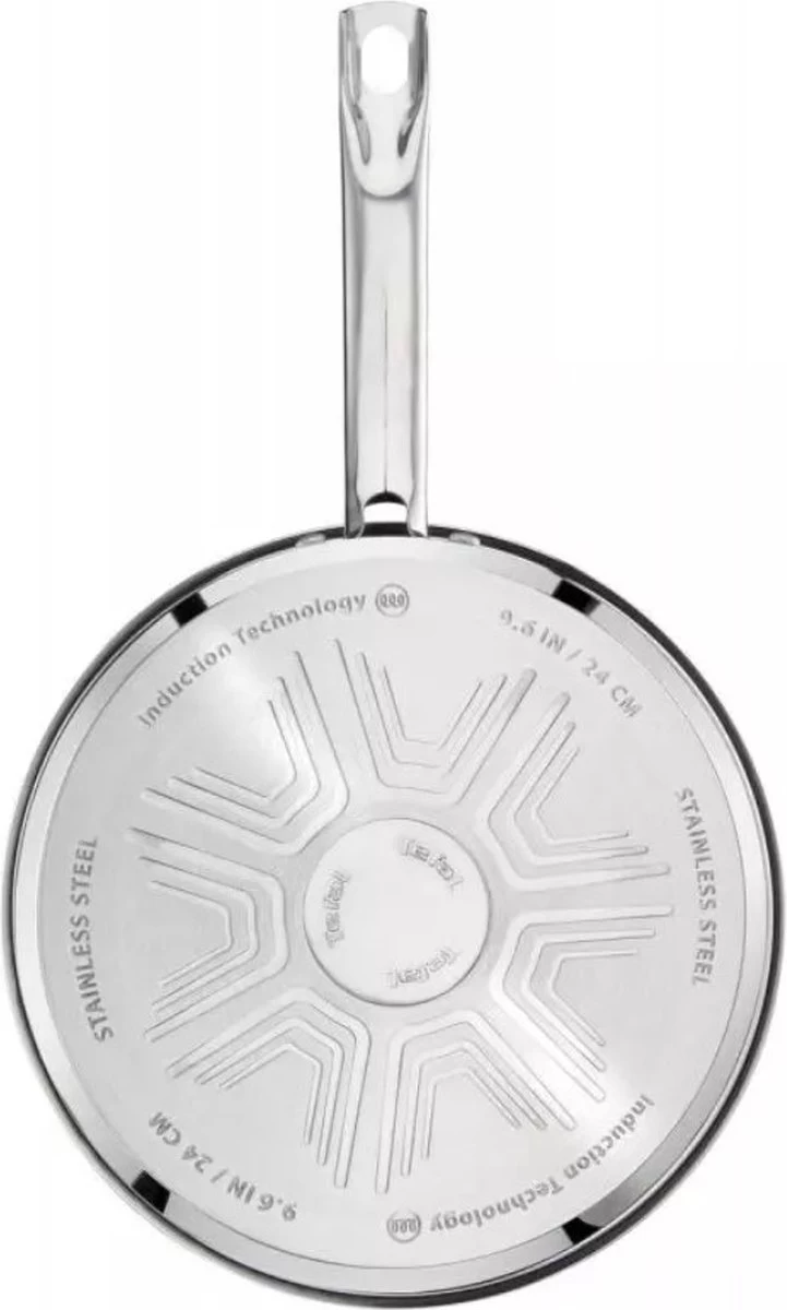 Tefal Intuition Pannenset 5-Pannen Kookset - Steelpan Ø 16 Cm, Kookpan 18/20/24 Cm, Soeppan 22 Cm - Zilver 4 Tefal Intuition Pannenset 5-Pannen Kookset - Steelpan Ø 16 Cm, Kookpan 18/20/24 Cm, Soeppan 22 Cm - Zilver - Afbeelding 4