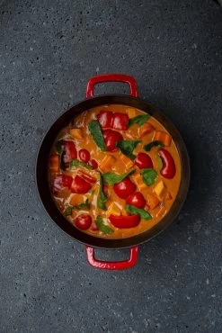 Combekk Sous Chef Gietijzeren Braadpan - 28cm - Rood -Keukengerei Winkel 801x1200