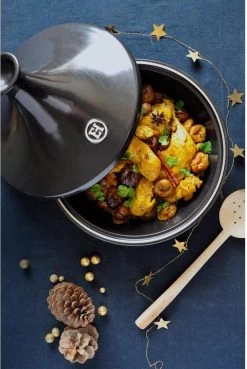 Emile Henry Tajine - Ø32 Cm - Fusain -Keukengerei Winkel 804x1200