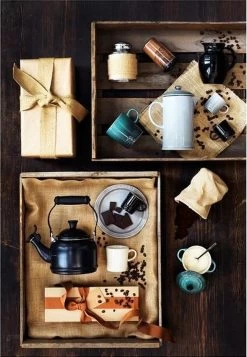 Le Creuset Demi Fluitketel - 1,1 L - Ebbenzwart -Keukengerei Winkel 830x1200