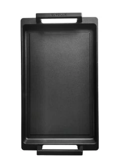 Eurolux Teppanyaki Plaat Met Grepen - 41 X 24 X 2.5 Cm - Zwart - Aluminium - Geschikt Voor Alle Warmtebronnen -Keukengerei Winkel 900x1200 18